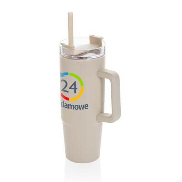 Kubek podróżny 750 ml Tana, plastik z recyklingu z logo P437.1019 P437.1019