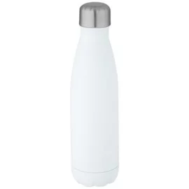 Cove butelka o pojemności 500 ml wykonana ze stali nierdzewnej z recyklingu z miedzianą izolacją próżniową posiadająca certyf
