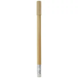 Krajono bambusowy długopis bez atramentu 