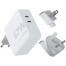 Xtorm XVC2067 GaNUltra ładowarka podróżna o mocy 67 W z kablem USB-C PD 100 W