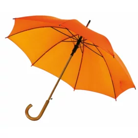 Automatyczny parasol z drewnianym uchwytem