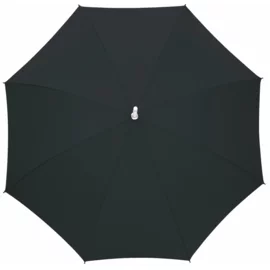 "Rumba" automatyczny parasol z aluminiową laską, szyny z włókna szklanego, czarny