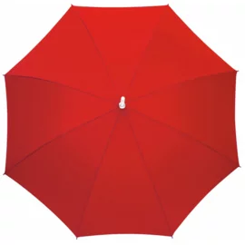 "Rumba" automatyczny parasol z aluminiową laską, szyny z włókna szklanego, czerwony