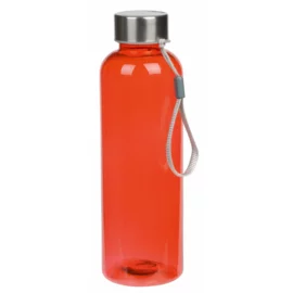 Plastikowa butelka PLAINLY, czerwony
