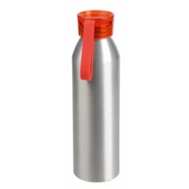 Aluminiowa butelka COLOURED, czerwony