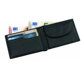 Skórzany portfel HOLIDAY, czarny