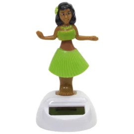 Solarna figurka Hula, zielony