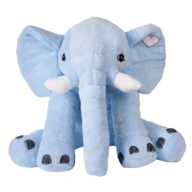 Duży pluszowy słoń LOUNIS, niebieski