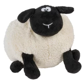 Duża pluszowa owca SAMIRA, biały, czarny