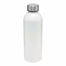 Aluminiowa butelka do picia JUMBO TRANSIT, biały