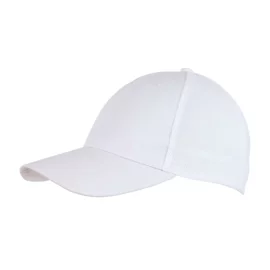6 segmentowa czapka, PITCHER, biały