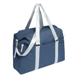 Weekendowa torba podróżna MALMÖ, niebieski, srebrny
