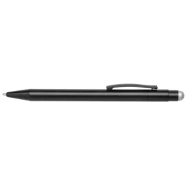 Długopis aluminiowy BLACK BEAUTY, srebrny/czarny