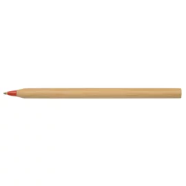 Długopis ESSENTIAL, brązowy, czerwony