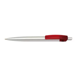 Długopis Art Line, srebrny-czerwony