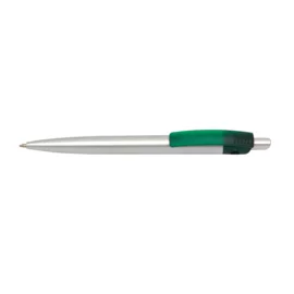Długopis Art Line, srebrny-zielony
