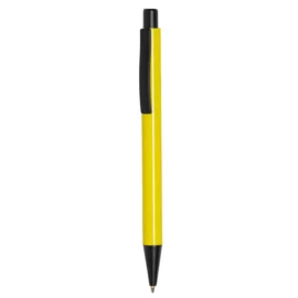 Aluminiowy długopis QUEBEC, żółty