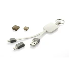 Kabel USB 2w1 MOBEE biały