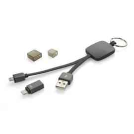 Kabel USB 2w1 MOBEE czarny