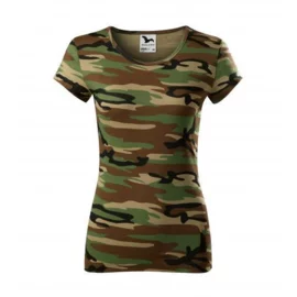 Camo Pure koszulka damska camouflage brown XS