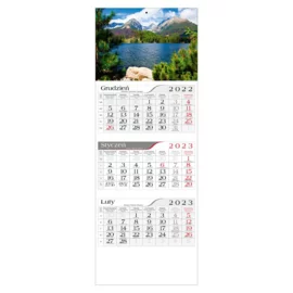 kalendarz trójdzielny TATRZAŃSKIE JEZIORO