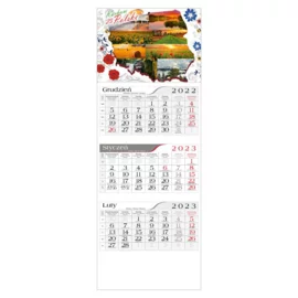 kalendarz trójdzielny KOCHAM POLSKĘ