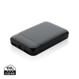 Power bank 5000 mAh, plastik z recyklingu