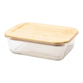 Lunch box Glasial 1000 ml, brązowy 