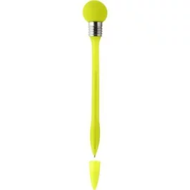 Długopis żarówka z migającym światełkiem, żółty