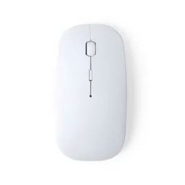 Bezprzewodowa mysz komputerowa, biała