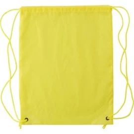 Worek ze sznurkiem / plecak, żółty