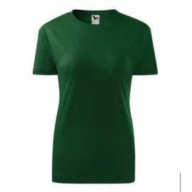 Classic New koszulka damska zieleń butelkowa XS