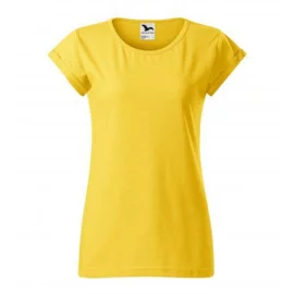 Fusion koszulka damska żółty melanż XS